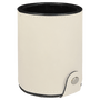 White Leatherette Dice Cup with 5 Dice