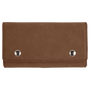 Dark Brown Leatherette Card & Dice Set