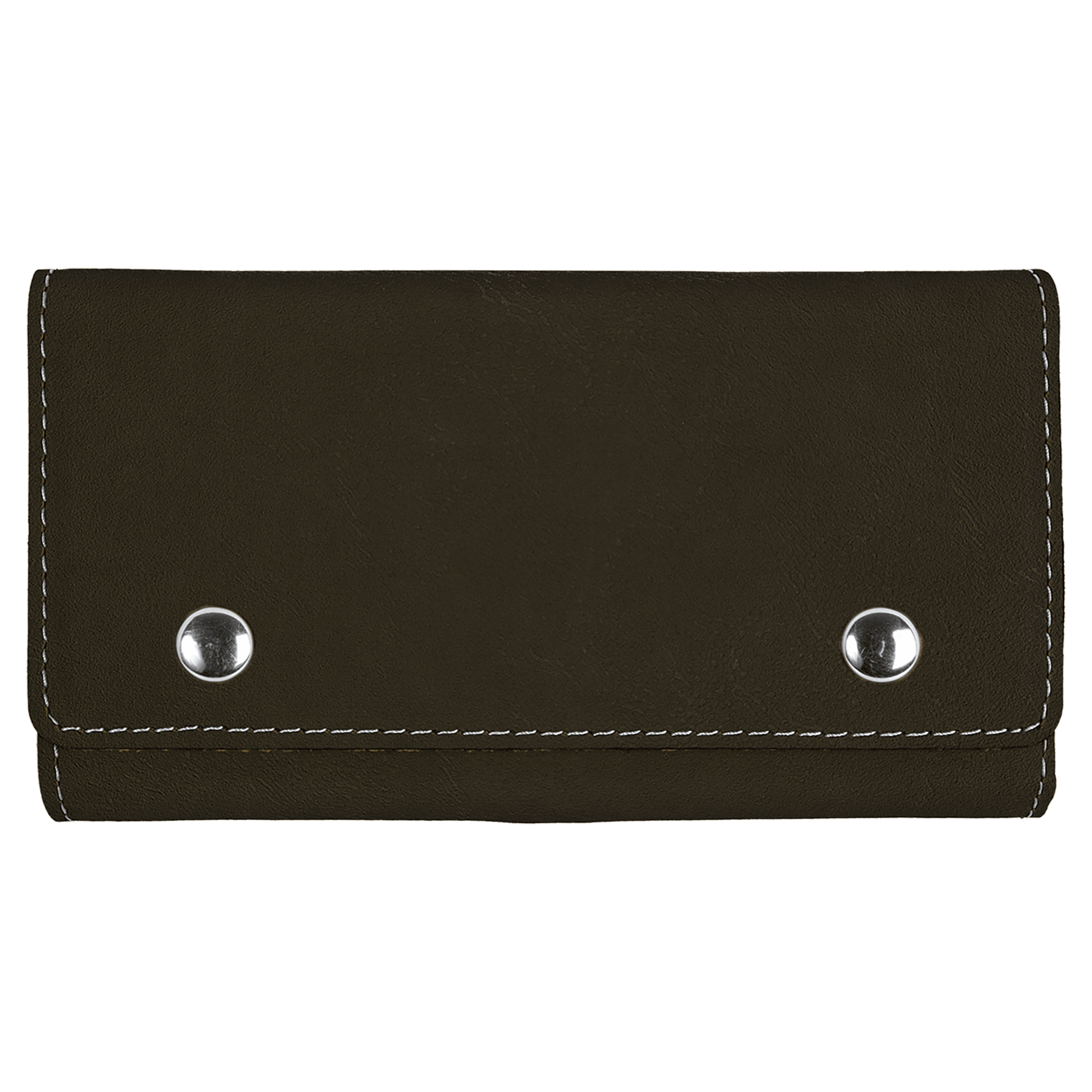 Black/Silver Leatherette Card & Dice Set