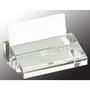 4" x 2.5" Crystal Business Card Holder