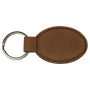 Leatherette Oval Keychain - KCL01