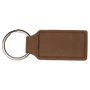 Leatherette Rectangle Keychain - KCL08