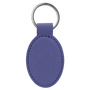 Leatherette Oval Keychain - KCL01