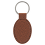 Leatherette Oval Keychain - KCL01