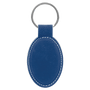 Leatherette Oval Keychain - KCL01