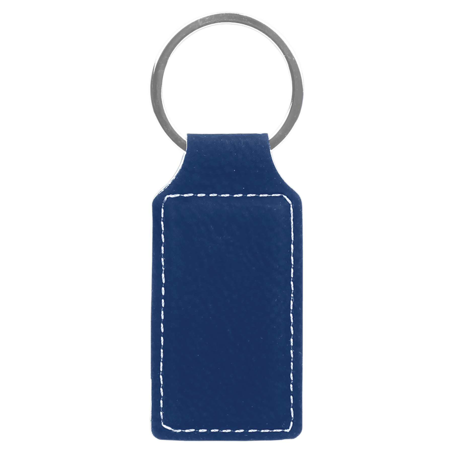 Leatherette Rectangle Keychain - KCL08