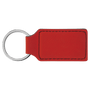 Leatherette Rectangle Keychain - KCL08