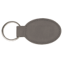 Leatherette Oval Keychain - KCL01