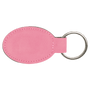 Leatherette Oval Keychain - KCL01