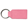 Leatherette Rectangle Keychain - KCL08