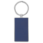 Leatherette/Metal Rectangle Keychain - KCL09