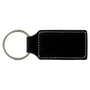 Leatherette Rectangle Keychain - KCL08