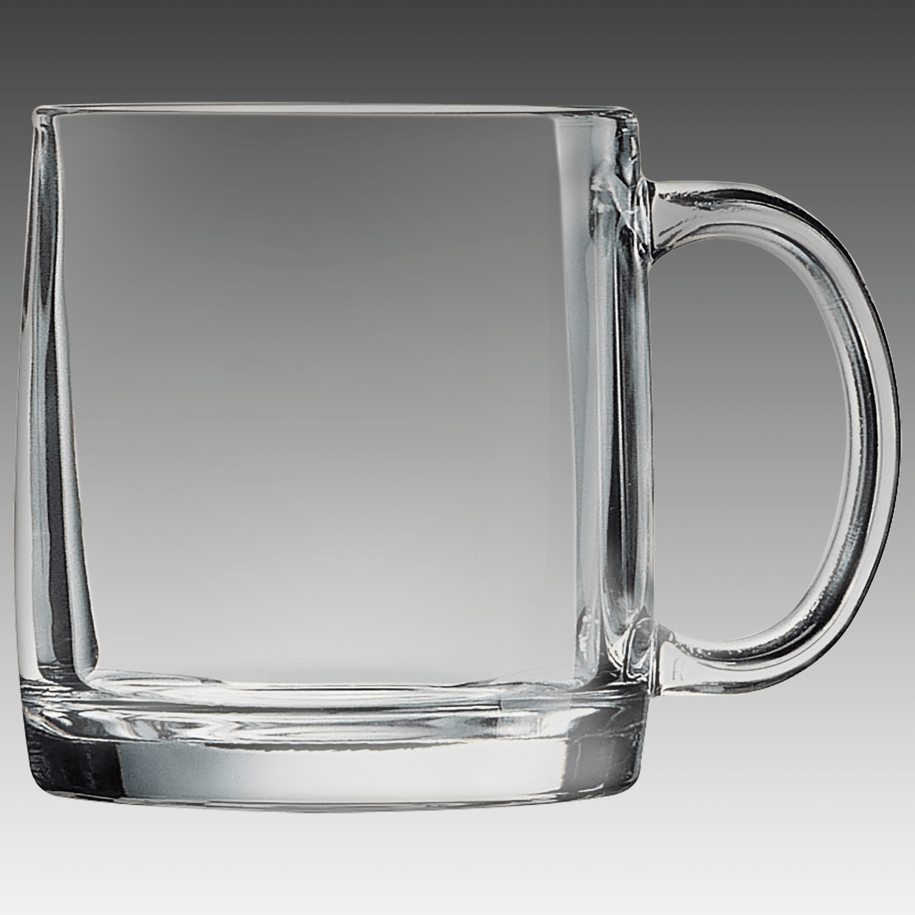 12.25 oz. Clear Coffee Mug