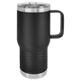 Polar Camel 20 oz. Black Travel Mug w/ Slider Lid