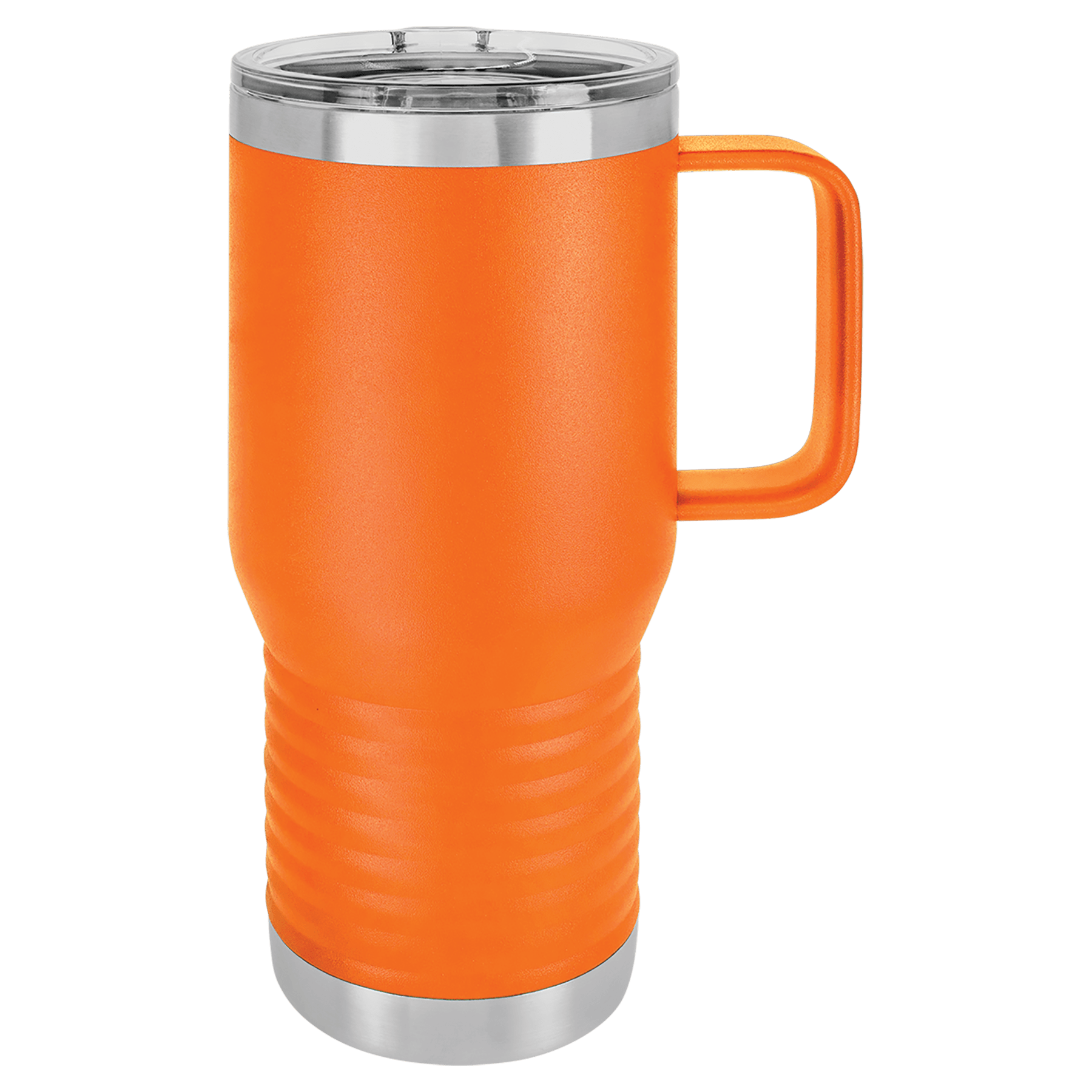 Polar Camel 20 oz. Orange Travel Mug