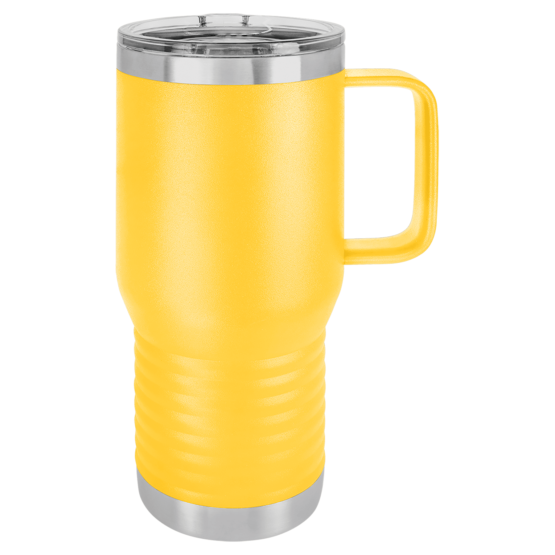 Polar Camel 20 oz. Yellow Travel Mug