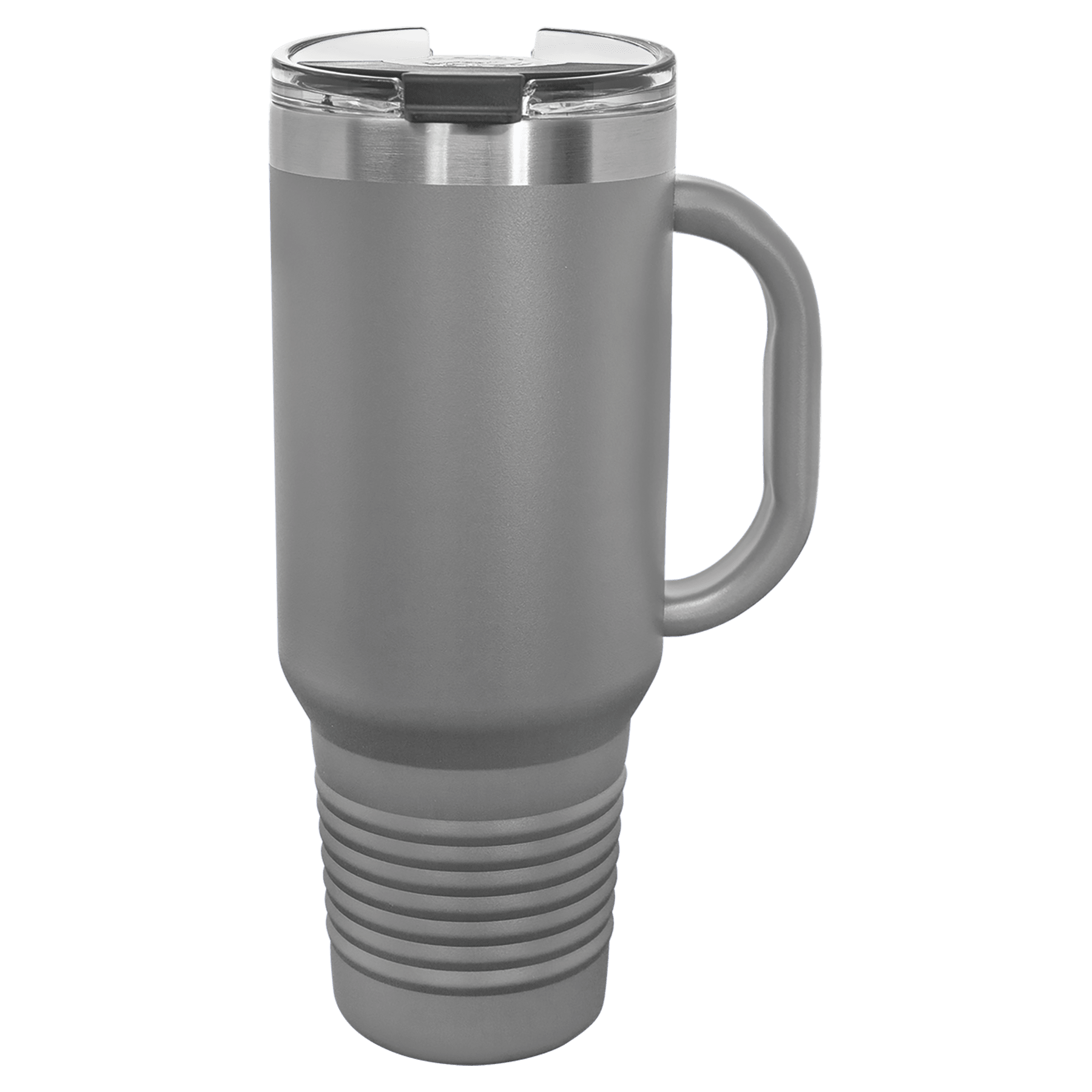 Polar Camel 40 oz. Dark Gray Travel Mug w/Handle