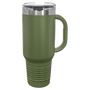 Polar Camel 40 oz. Olive Green Travel Mug w/Handle