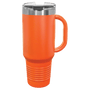 Polar Camel 40 oz. Orange Travel Mug w/Handle