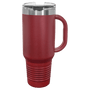 Polar Camel 40 oz. Maroon Travel Mug w/Handle
