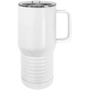 Polar Camel 20 oz. White Insulated Travel  Mug w/ Slider Lid