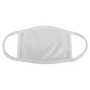 Medium White Sublimatable Face Mask
