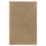 Light Brown Leatherette Sketch Book with Unlined Notepad