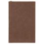 Dark Brown Leatherette Sketch Book with Unlined Notepad