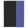 7" x 9" Purple Leatherette / Black Canvas Portfolio