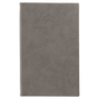 5.25" x 8.25" Gray Leatherette Sketch Book w/Unlined Notepad
