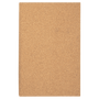 5.25" x 8.25" Cork Sketch Book with Unlined Notepad