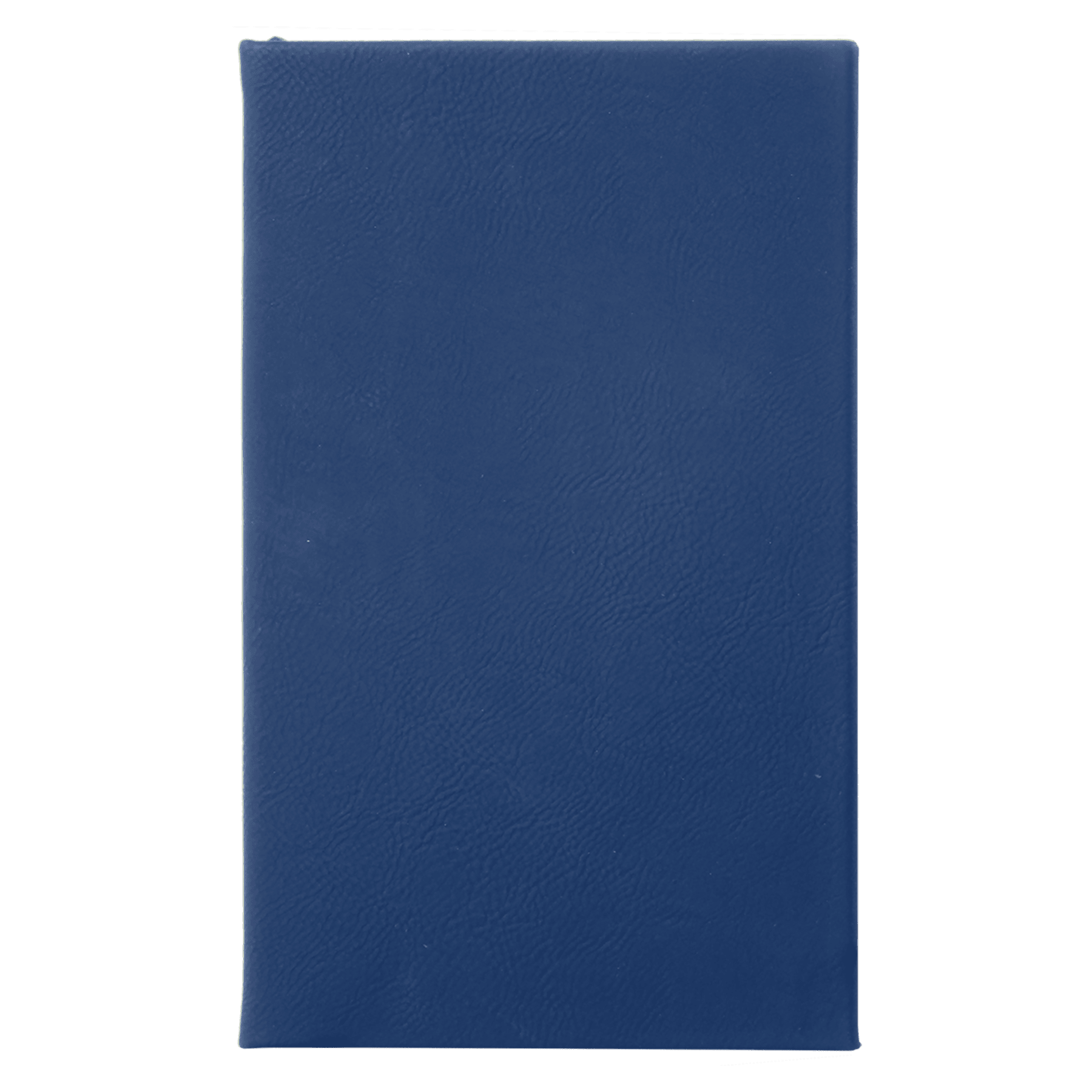 Blue/Silver Leatherette Sketch Book with Unlined  Notepad