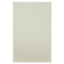 White Leatherette Sketch Book with Unlined Notepad