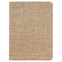 7" x 9" Sublimatable Burlap Small Portfolio with Notepad