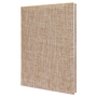 7" x 9.75" Burlap Journal with Lined Notepad