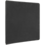 Black/Gold Leatherette 3 Ring Binder with 1" Slant D Rings