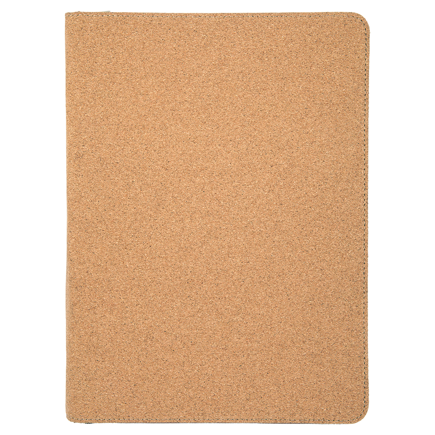 9.5" x 12" Cork with Zipper Portfolio with Notepad