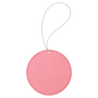 Round Leatherette Ornament with String - OL01