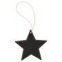 Leatherette Star Ornament with String - OL04