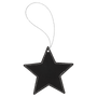 Leatherette Star Ornament with String - OL04