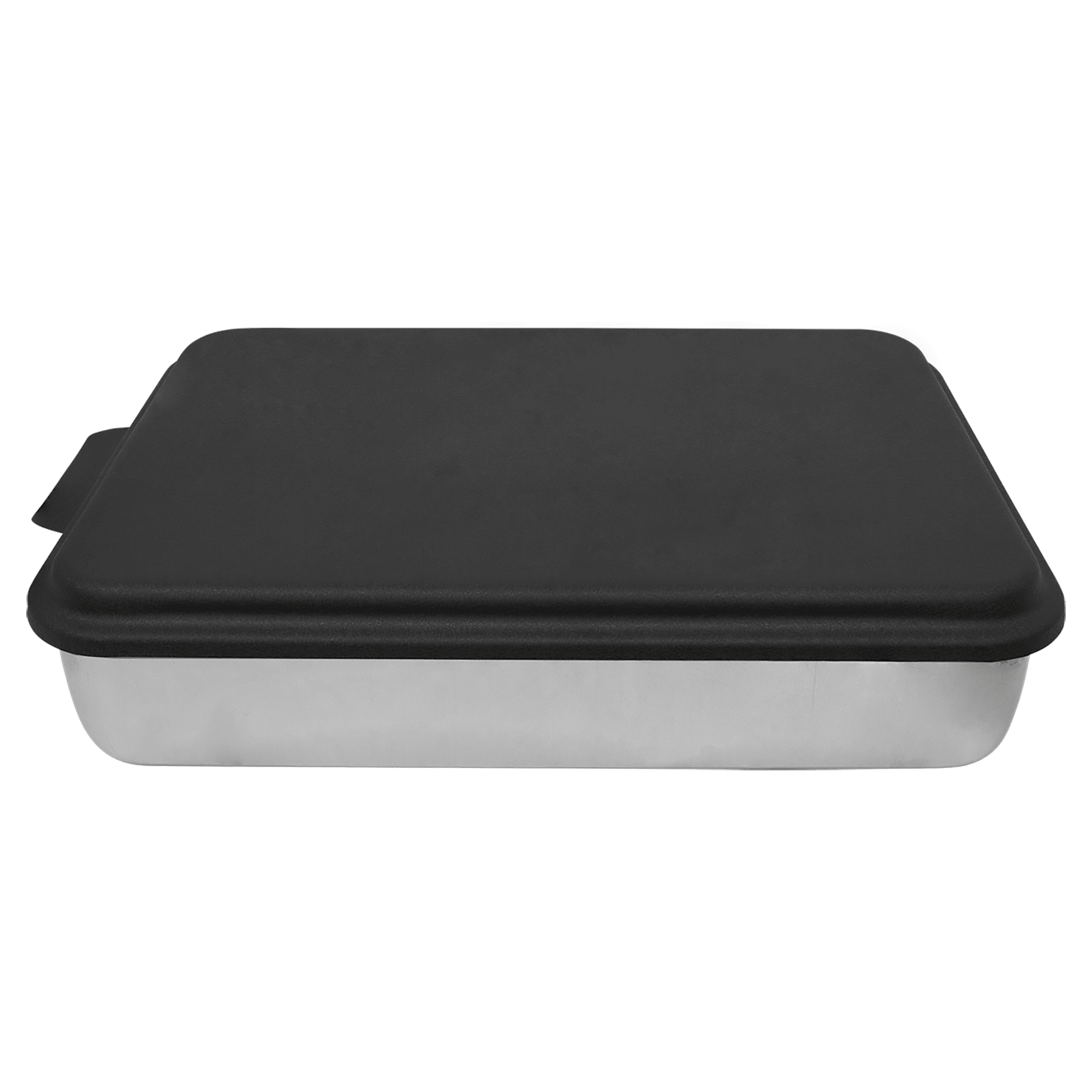 9" x 13" Aluminum Cake Pan with Black Lid