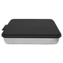 9" x 13" Aluminum Cake Pan with Black Lid