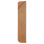 6.25" Light Brown Leatherette Pen Sleeve