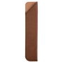 6.25" Dark Brown Leatherette Pen Sleeve