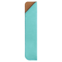 6.25" Teal Leatherette Pen Sleeve