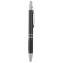 Black with Silver Trim Pen with Gripper