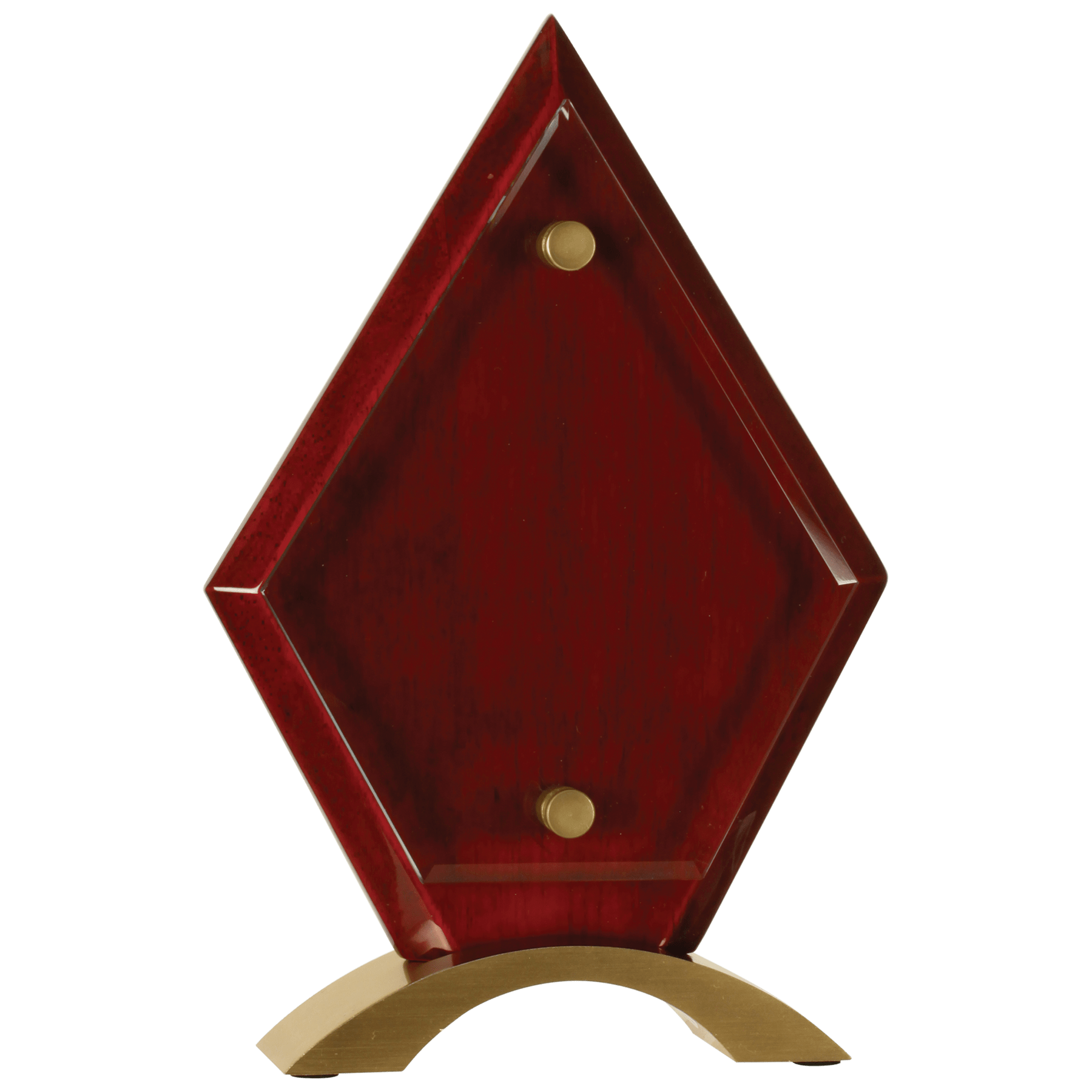 8.5" Diamond Rosewood Piano Finish Floating Jade Glass