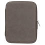 8.5" x 6" x 1.75" Gray Leatherette Cord Case