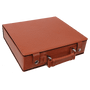 Basketball Leatherette 100 Chip Poker Set
