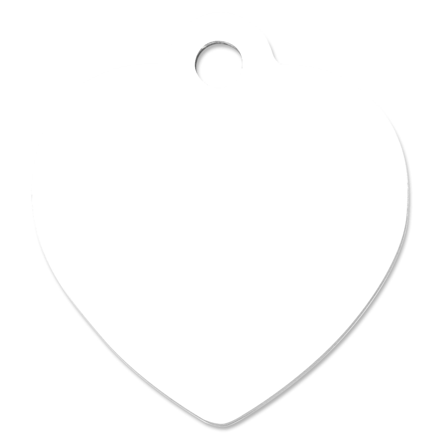 Gloss Aluminum Pet Tag - PT06